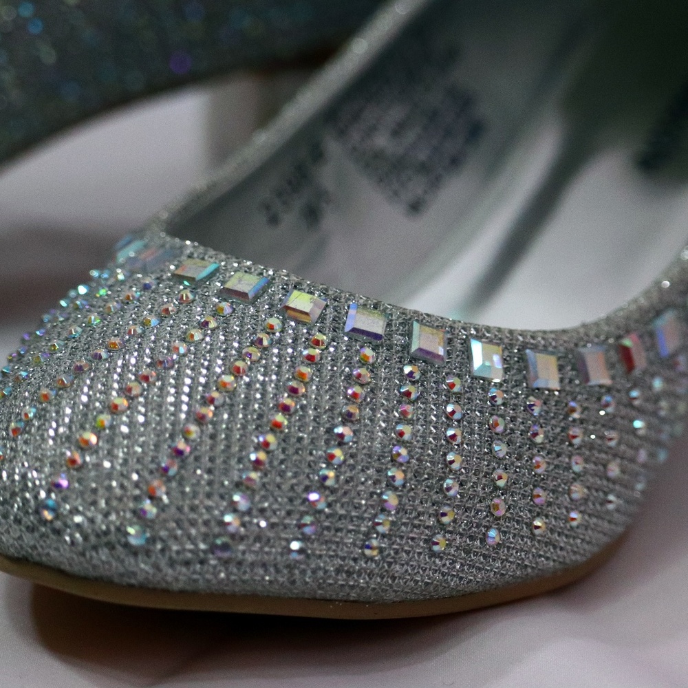 Shiny Silver Shoes